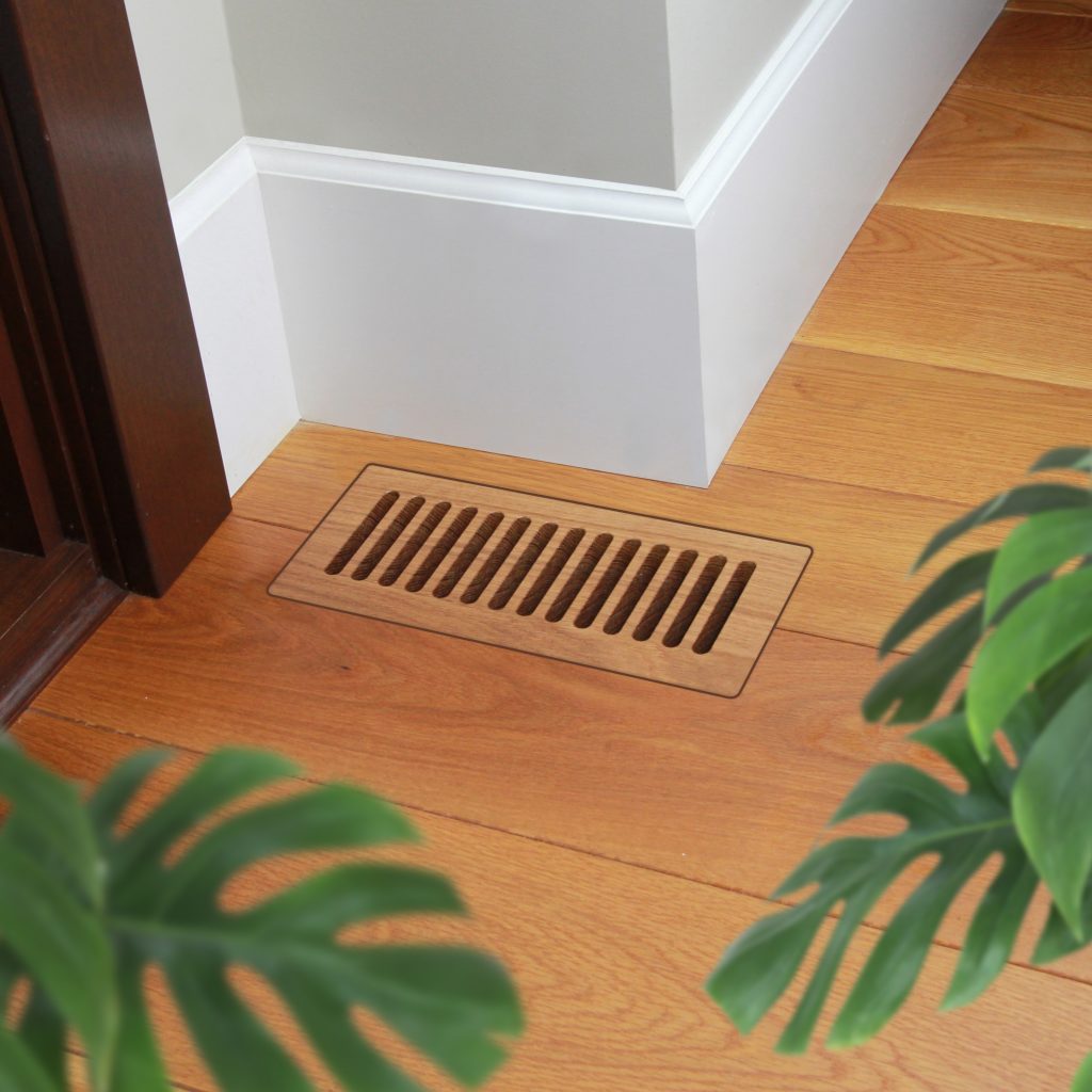air vents wooden heat registers